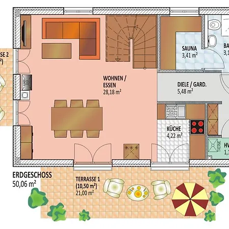 Ferienhaus Fischerhus بيت للعطل
